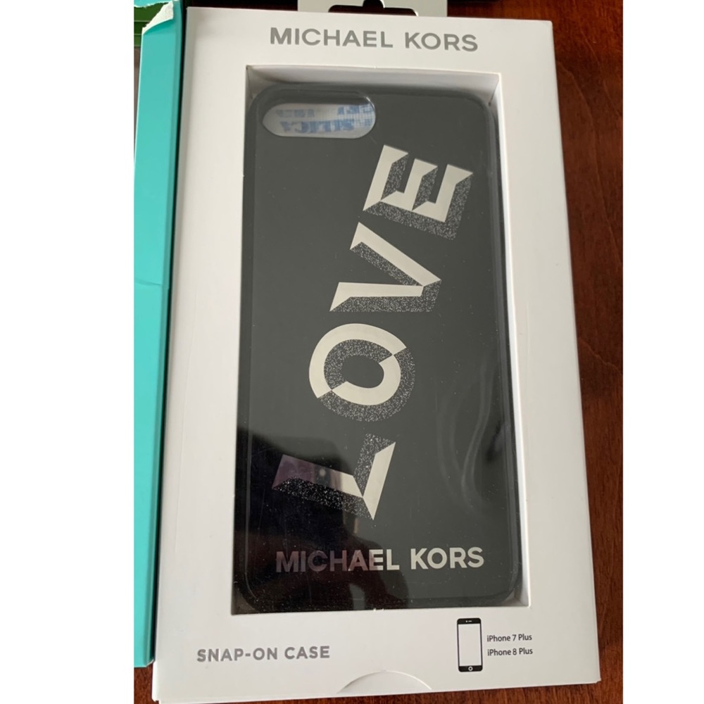 MICHAEL KORS LOVE 7+/8+ PHONE CASE